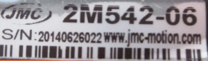 JMC-MICROSTEP-DRIVER-MODEL-2M542-06-NAME