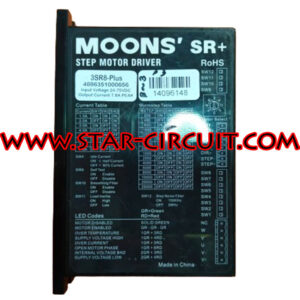 MOONS' STEP MOTOR DRIVER MODEL : 3SR8-PLUS