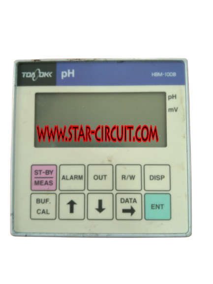 DKK-TOA pH METER  MODEL: HBM-100B