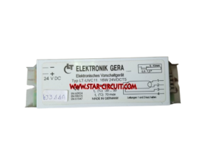 LT ELEKTRONIK GERA GmbH  Elektronisches Vorschaltgerat  TYPE: LT-UVC11..16W 24VDCT5 