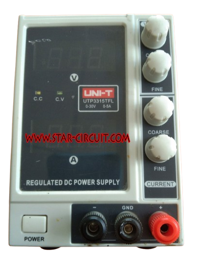 UNI-T  REGULATED DC POWER SUPPY  MODEL: UTP3315TFL